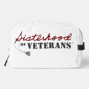 Sisters of Veterans Military Pride Design Dopp Kit