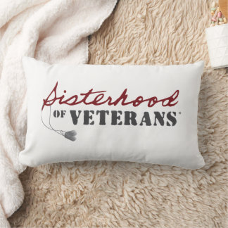 Sisters of Veterans Military Pride Design Lumbar Cushion