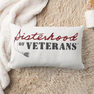 Sisters of Veterans Military Pride Design Lumbar Cushion