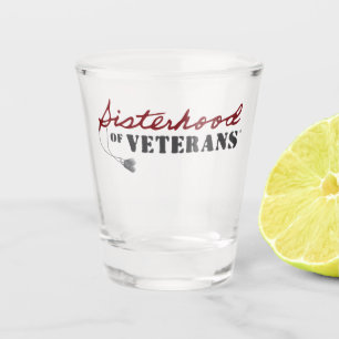 Sisters of Veterans Military Pride Design Shot Glass