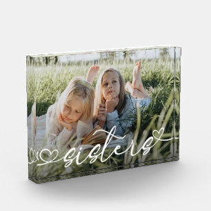 Sisters Photo Typography