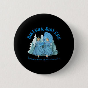 Sisters Pyjamas Holiday White Christmas Movie 1954 6 Cm Round Badge