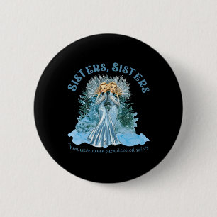 Sisters Pyjamas Holiday White Christmas Movie 1954 6 Cm Round Badge