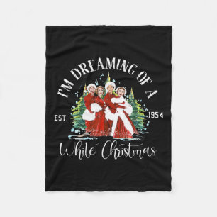 Sisters Pyjamas Holiday Xmas Snow White Christmas Fleece Blanket