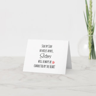 Sisters Quote Card