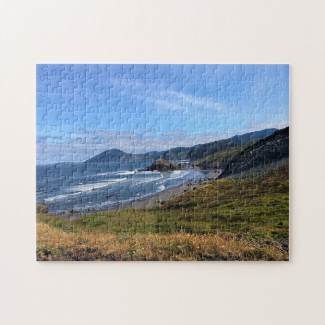 Sisters Rock State Park, Oregon Coast Jigsaw Puzzle (Horizontal)