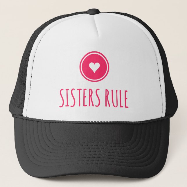Sisters Rule Trucker Hat (Front)