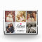 Sisters Script Quote Hot Pink Heart Photo Collage