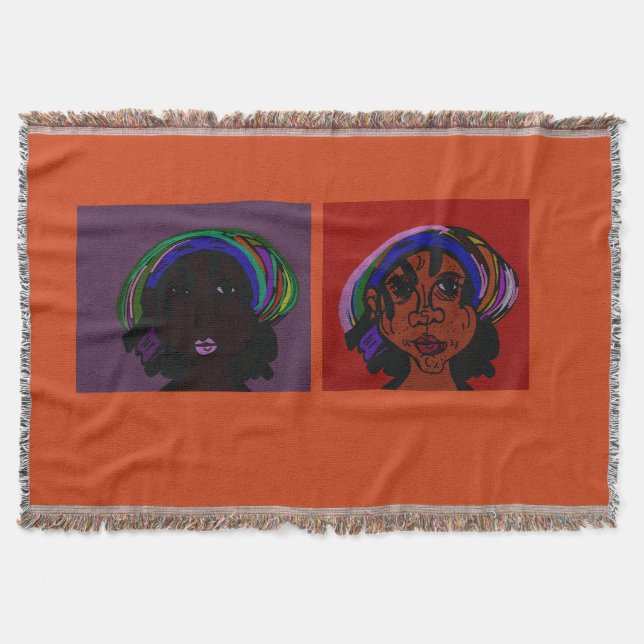 Sisters Throw Blanket (Front)