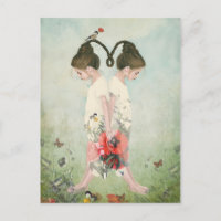 Sisters, twins, fine art,