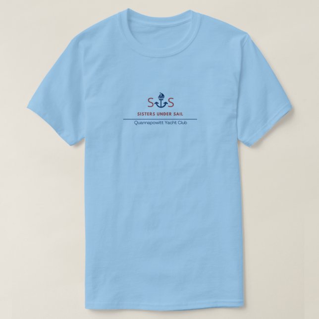 Sisters Under Sail Unisex T-shirt (Design Front)