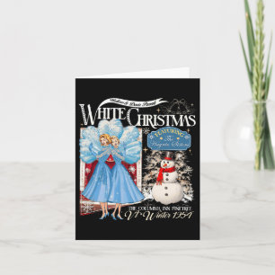 Sisters White Christmas Movie 1954 Pyjamas Holiday Card