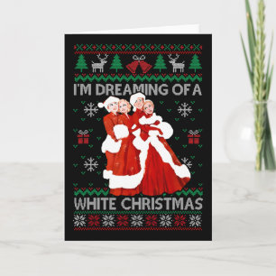 Sisters White Christmas Movie 1954 Xmas Pajamas Ho Card