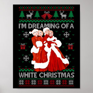 Sisters White Christmas Movie 1954 Xmas Pyjamas Ho Poster