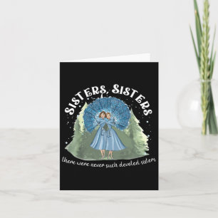 Sisters White Christmas Movie 1954 Xmas Snow Holid Card