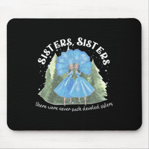 Sisters White Christmas Movie 1954 Xmas Snow Holid Mouse Pad