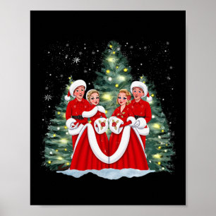 Sisters White Christmas Movie 1954 Xmas Snow Holid Poster