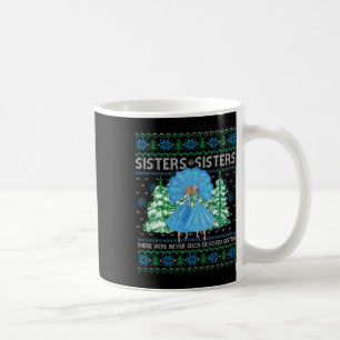 Sisters White Christmas Movie 1954 Xmas Snow Pajam Coffee Mug