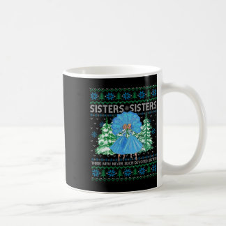Sisters White Christmas Movie 1954 Xmas Snow Pajam Coffee Mug