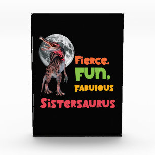 Sistersaurus Matching Sisters Dino Squad Design Photo Block