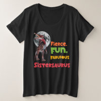 Sistersaurus Matching Sisters Dino Squad Design
