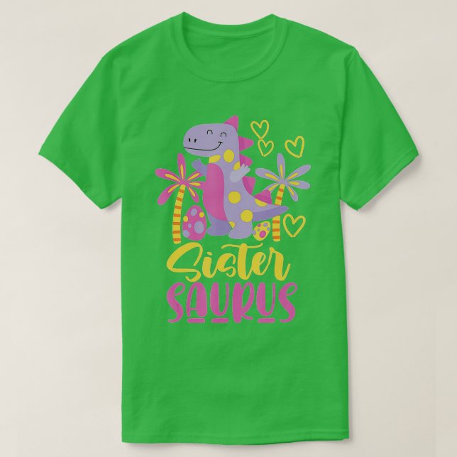Sistersaurus Sister Saurus Girls (1)  T-Shirt (Design Front)