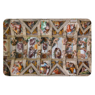 sistine art roof magnet