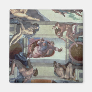 Sistine Chapel Ceiling 2 Magnet