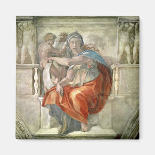 Sistine Chapel Ceiling: Delphic Sibyl Magnet