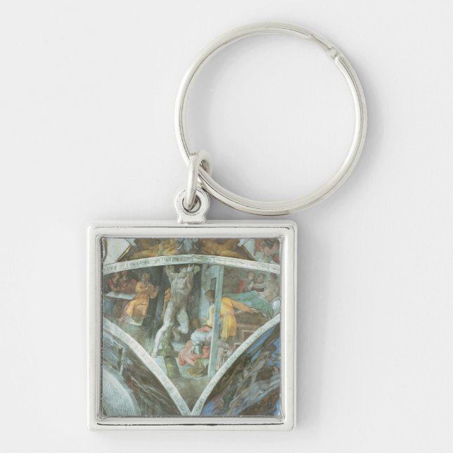 Sistine Chapel Ceiling: Haman Key Ring (Front)