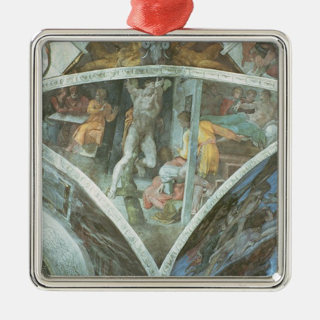 Sistine Chapel Ceiling: Haman Metal Tree Decoration (Front)