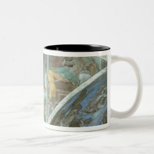 Sistine Chapel Ceiling: Haman Two-Tone Coffee Mug