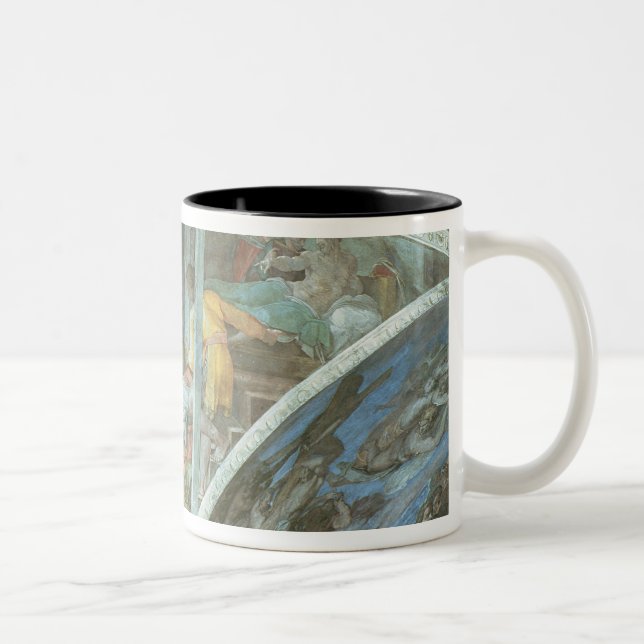Sistine Chapel Ceiling: Haman Two-Tone Coffee Mug (Right)