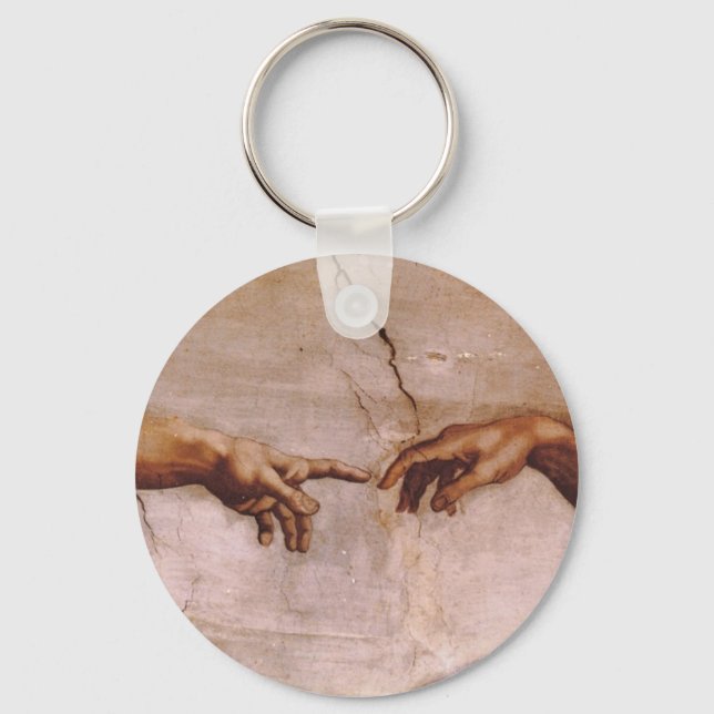 Sistine Chapel Ceiling Key Ring (Front)