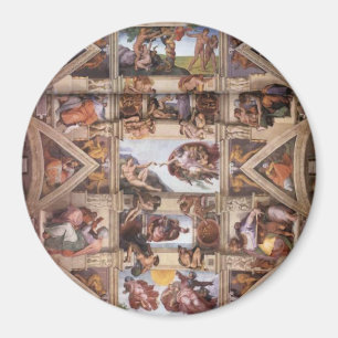 Sistine Chapel Ceiling Magnet