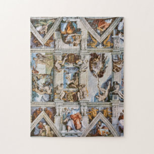 Sistine Chapel Ceiling Michelangelo Jigsaw Puzzle