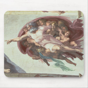 Sistine Chapel Ceiling Mouse Pad