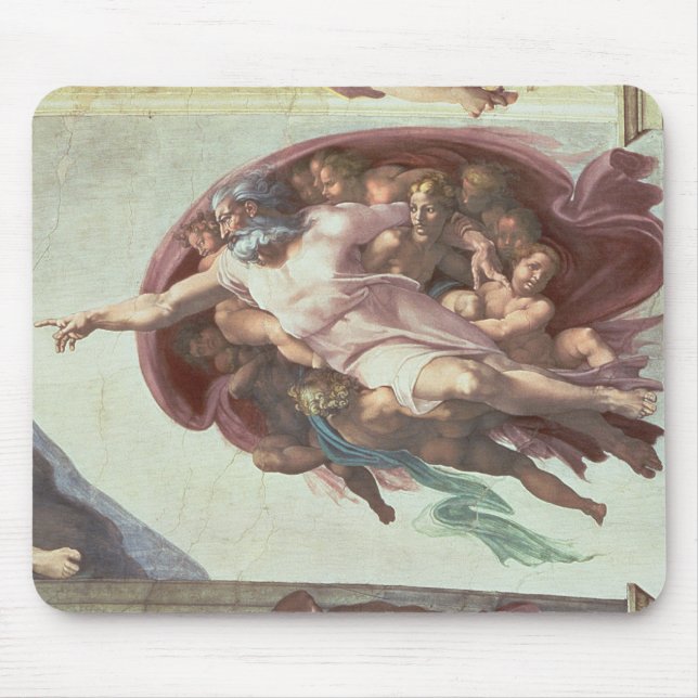 Sistine Chapel Ceiling Mouse Pad (Front)