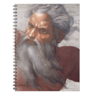 Sistine Chapel ceiling Spiral Notebook