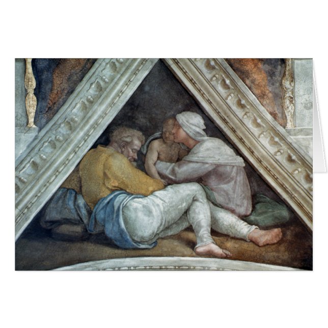 Sistine Chapel Ceiling: The Ancestors of Christ (Front Horizontal)
