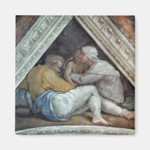 Sistine Chapel Ceiling: The Ancestors of Christ Magnet