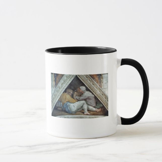 Sistine Chapel Ceiling: The Ancestors of Christ Mug (Right)