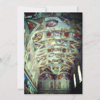 sistine chapel holiday card