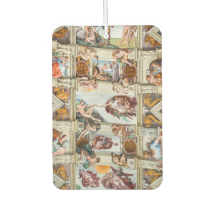Sistine Chapel Michelangelo - Vatican, Rome, Italy Car Air Freshener
