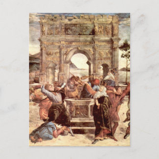 Sistine Chapel - Punishments of the Levites Postcard