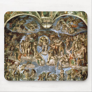 Sistine Chapel: The Last Judgement, 1538-41 Mouse Pad