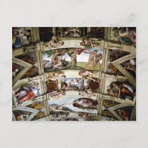 Sistine Chapel, Vatican, Rome, Italy Postcard