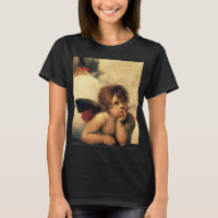 Sistine Madonna Angels by Raphael Sanzio