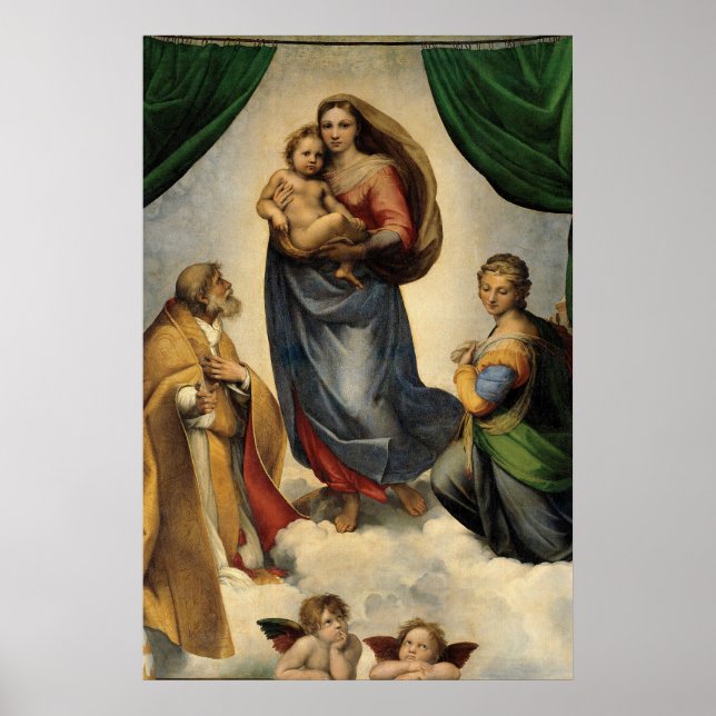 Sistine Madonna Poster (Front)
