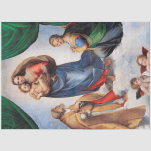 Sistine Madonna, Raphael Tissue Paper